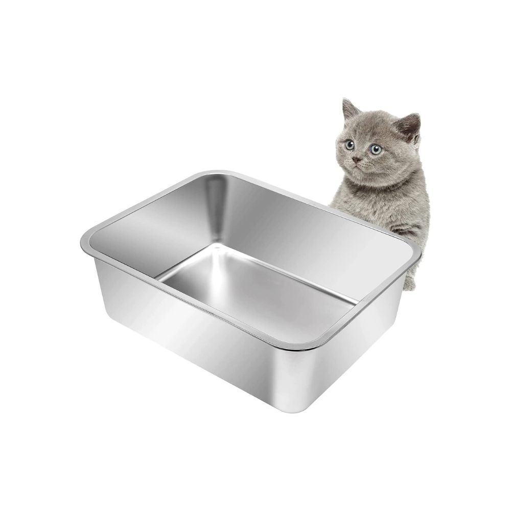 Goodbye Cat Litter Smell! Hello To My New Stainless Steel Cat Litter Box